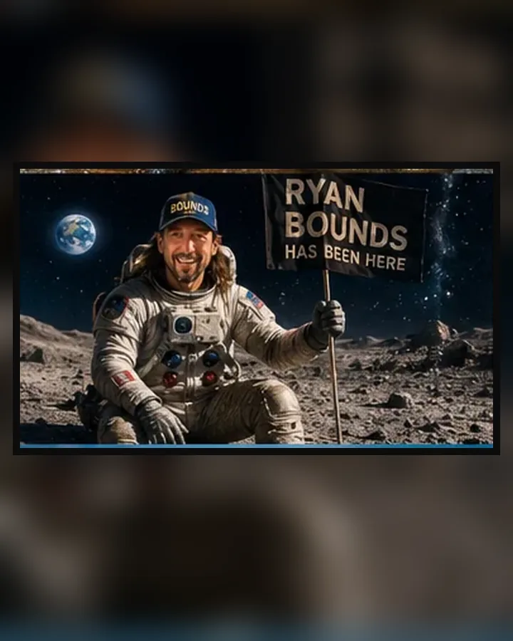 Ryan Bounds as an astronaut