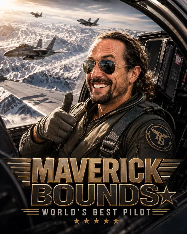 Ryan Bounds fighter pilot